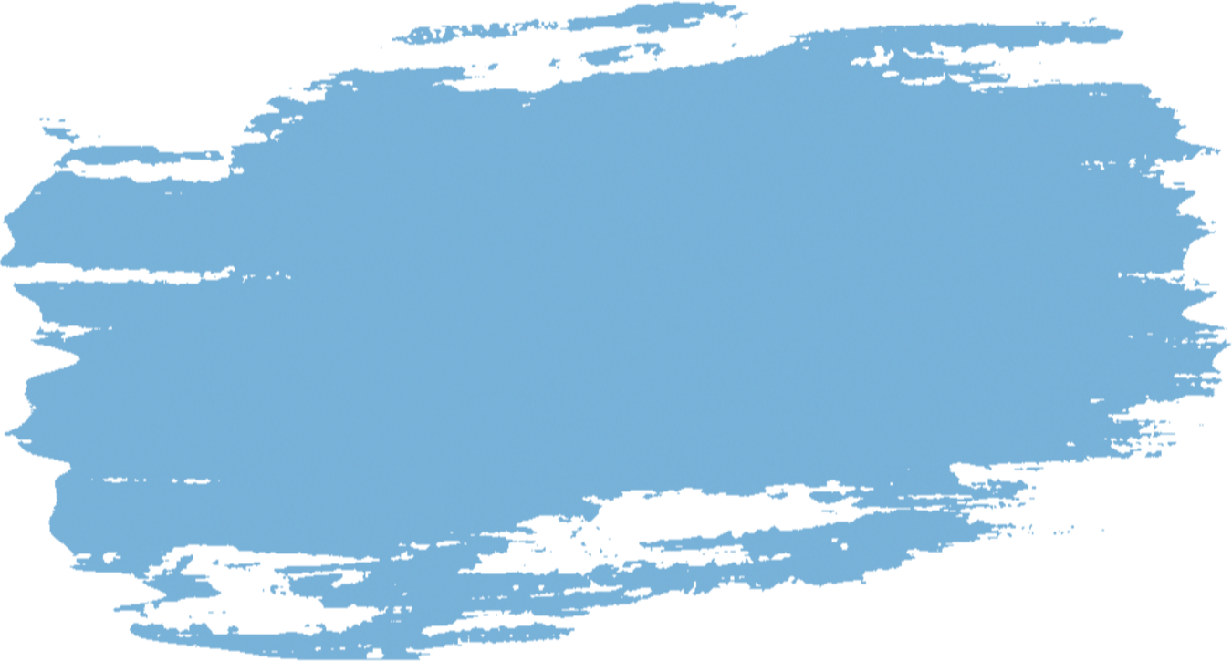 Simple Paint Art in Blue